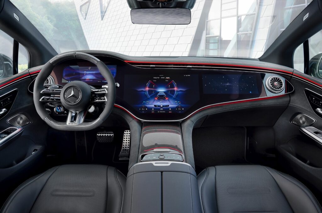 Mercedes-AMG EQE 2023: Interiér, motor a úpravy