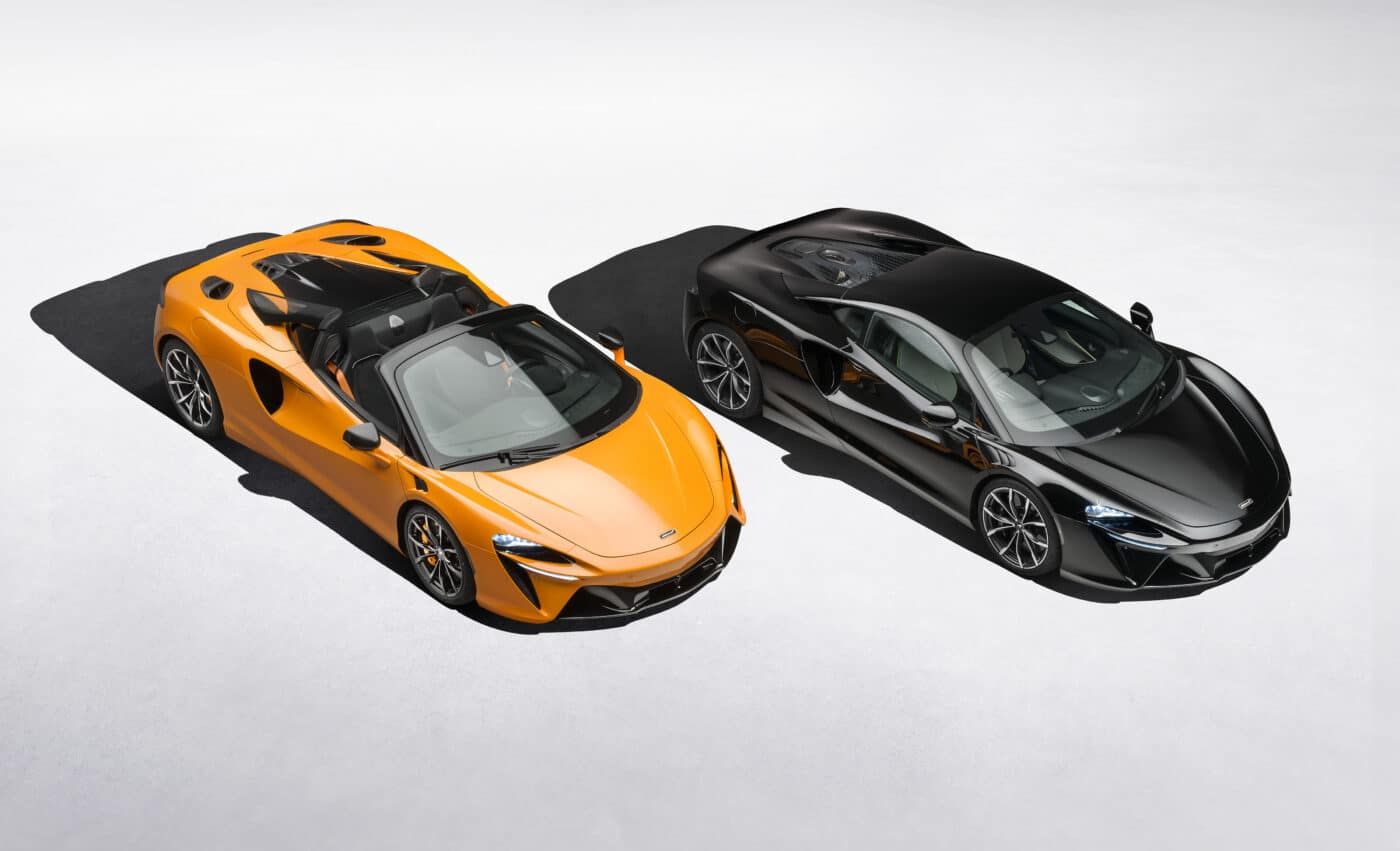 McLaren Artura Spider 2025: prezentace, ceny, technické údaje